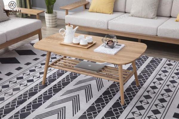 Mesa de centro de roble: un mueble atemporal