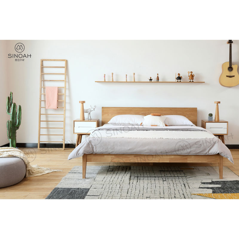 Cama estilo roble Repo