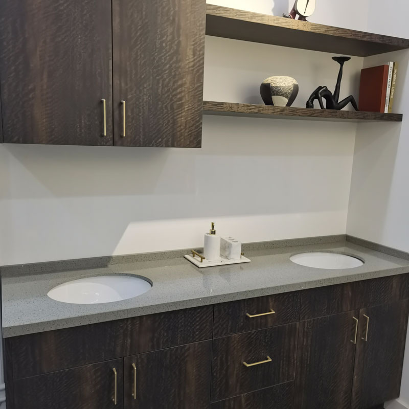 Tocador de baño de madera